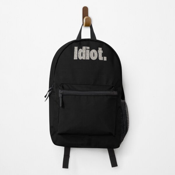 Item preview, The Word Idiot Diamond Plate Design That Says Idiot Use This Design To Testify The Word Pun Typography designed and sold by Countrysmart.