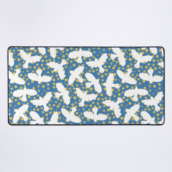 Item preview, Simple Doves & Dots designed and sold by MilaMooDesigns.