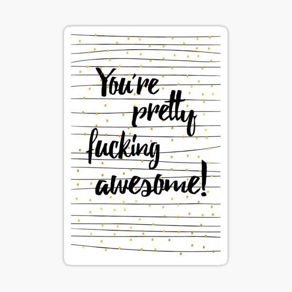 Awesome Sticker