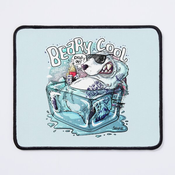 Item preview, Beary cool Polar bear pun designed and sold by SPIRIMAL.