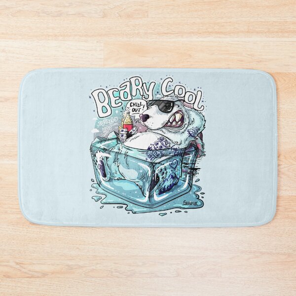 Item preview, Beary cool Polar bear pun designed and sold by SPIRIMAL.
