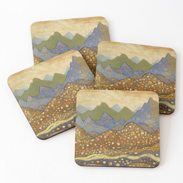 Item preview, Grunge Mountains designed and sold by shiitakicats.