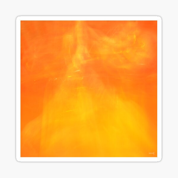 New Orange Sticker