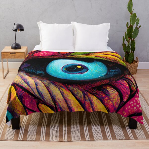 Artikelvorschau, bunte Augenkunst entworfen und verkauft von shokA Design.