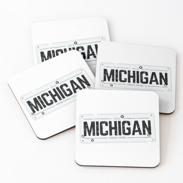 Item preview, Its a MICHIGAN kinda thing number plate distressed designed and sold by 133DandC.