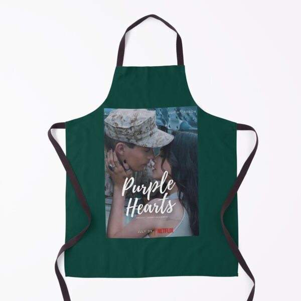 Item preview, purple hearts          designed and sold by VintageElegy.