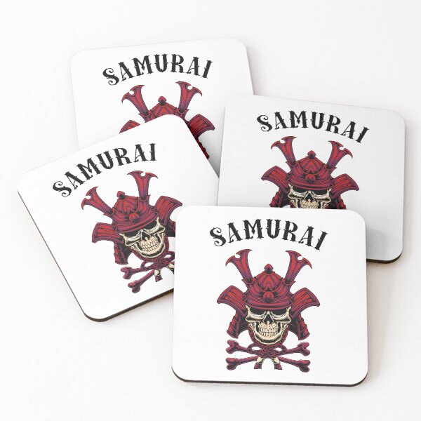 Item preview, Skull Japanese samurai helmet designed and sold by TwentyOneStd.