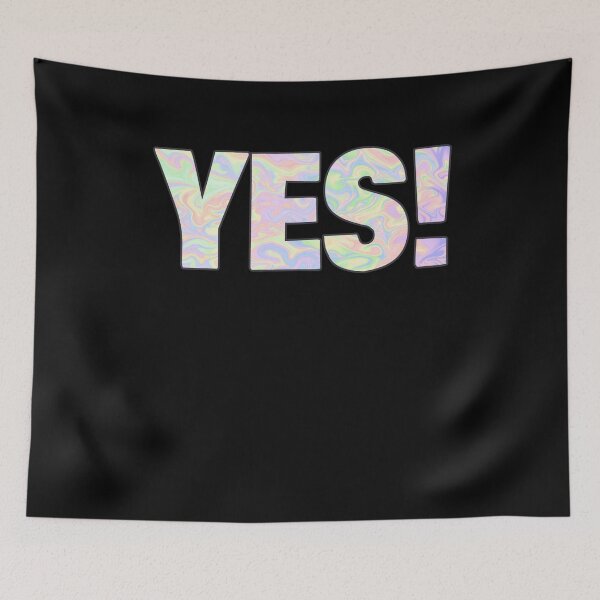Item preview, The Word Yes Marble Unicorn Design That Says Yes Use This Design To Testify The Word Pun Typography designed and sold by Countrysmart.