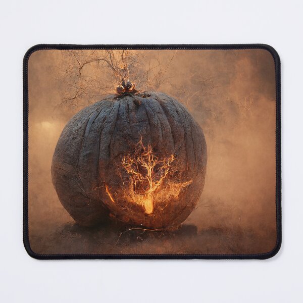 Item preview, Creepy Halloween Pumpkin #1 designed and sold by PeanutArtCorner.