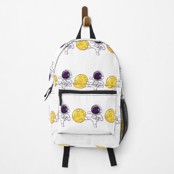 Item preview,    Cute astronaut kicking the moon cartoon designed and sold by BEAUTY ⭐⭐⭐⭐⭐.