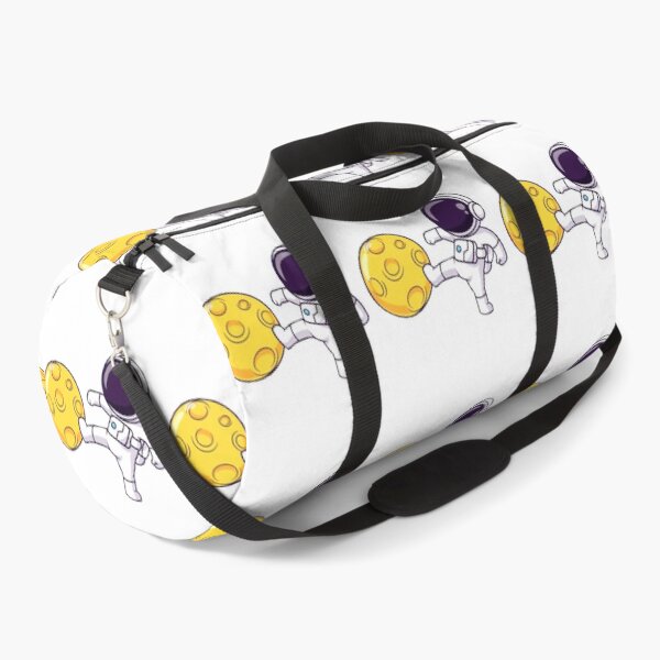 Item preview,    Cute astronaut kicking the moon cartoon designed and sold by BEAUTY ⭐⭐⭐⭐⭐.