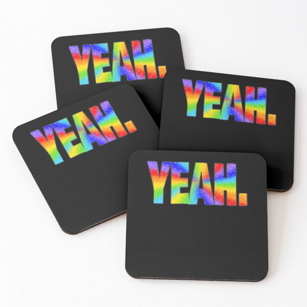 Item preview, Yeah Colorful Letters Word Art Use This Design To Testify The Word Pun Typography designed and sold by Countrysmart.
