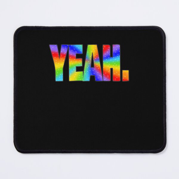 Item preview, Yeah Colorful Letters Word Art Use This Design To Testify The Word Pun Typography designed and sold by Countrysmart.