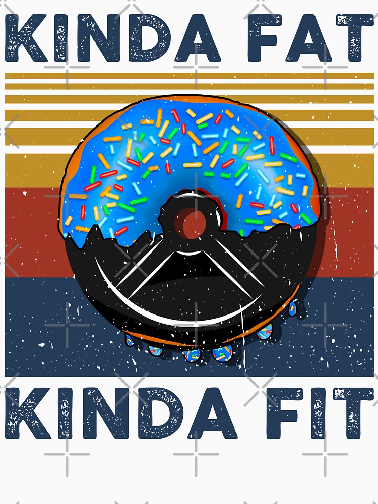 Kinda Fit Sorta Fat Hoodie - Lustiger Bär Design Für Gym