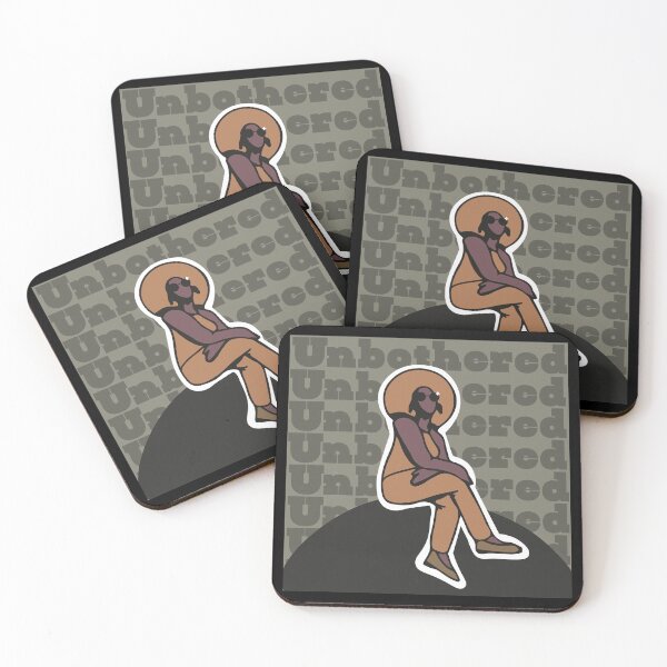 Item preview,  Unbothered Brown Afro Girl  designed and sold by RDesigns01.
