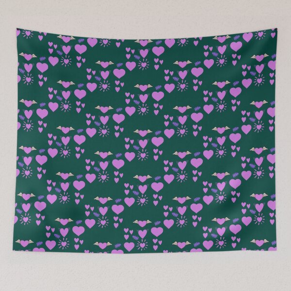 Item preview, Purple hearts            designed and sold by VintageElegy.