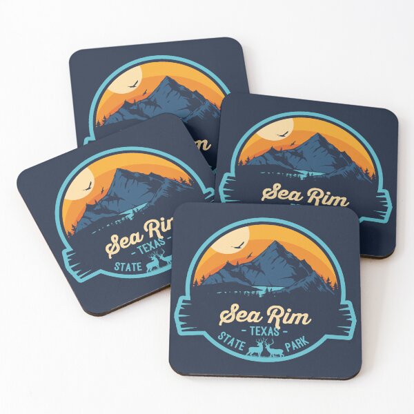 Item preview, Sea Rim State Park Texas Vacation TX Souvenir Badge designed and sold by mountainfad.