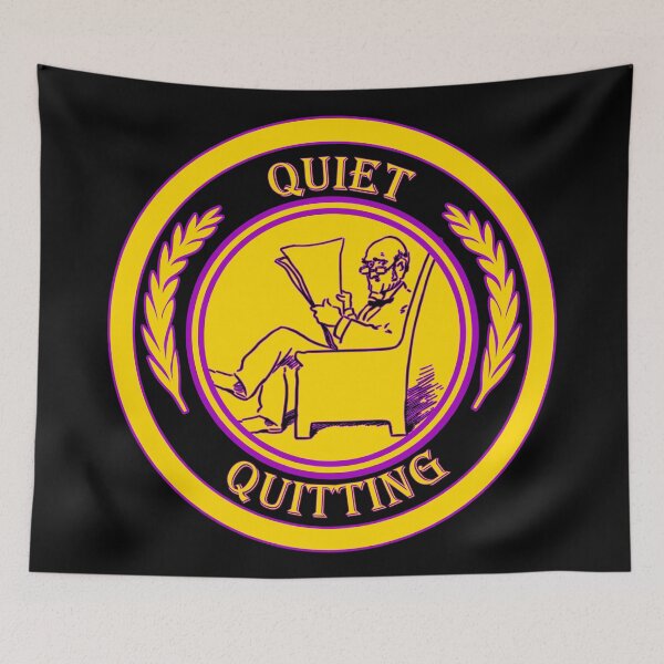 Item preview, Quiet Quitting Pretending To Read - Chill Retro Design for T-shirts, iPhone Cases, Stickers and Other Accessories designed and sold by Ridiculam Toga.