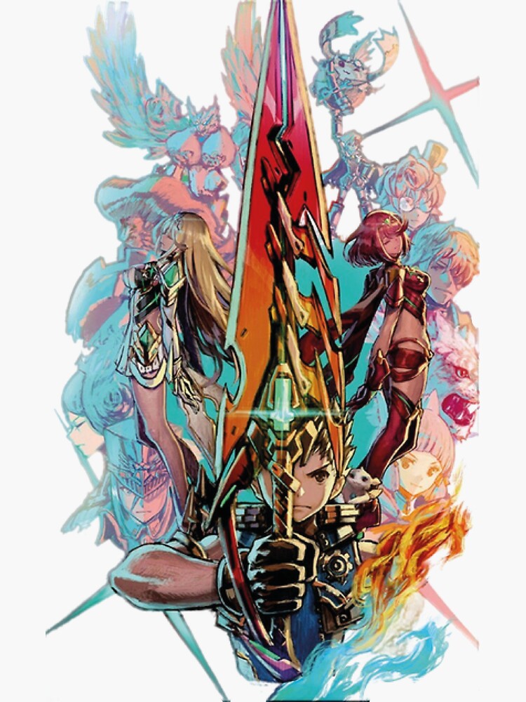 All Characters Sticker Set xenoblade Chronicles 3 Glossy 