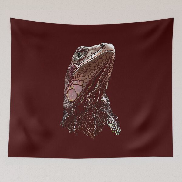 Item preview, IGUANA, REALISTIC PET GREEN IGUANA LIZARD designed and sold by Danicus666.