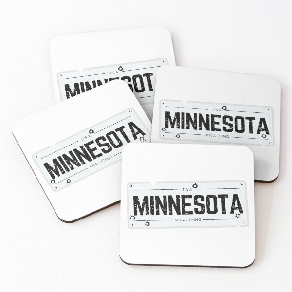 Item preview, Its a MINNESOTA kinda thing number plate distressed designed and sold by 133DandC.