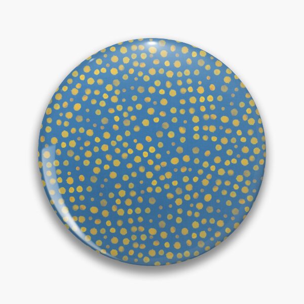 Item preview, Yellow Gouache Dots  designed and sold by MilaMooDesigns.