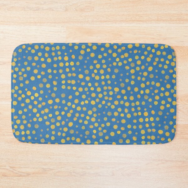 Item preview, Yellow Gouache Dots  designed and sold by MilaMooDesigns.