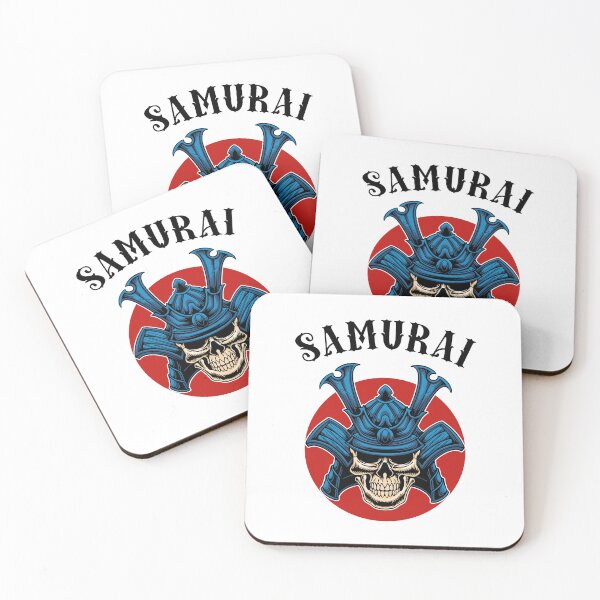 Item preview, Skull Japanese samurai helmet designed and sold by TwentyOneStd.