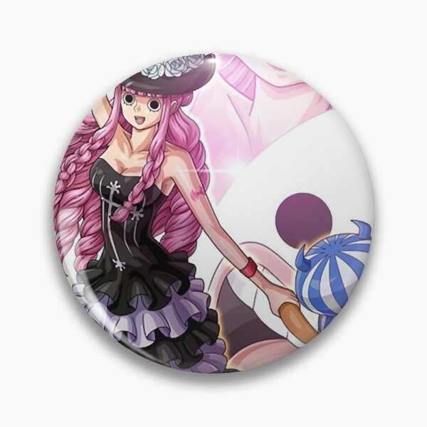 Original Anime ONE PIECE / Perona Metal Pin Badge Collectible Rare