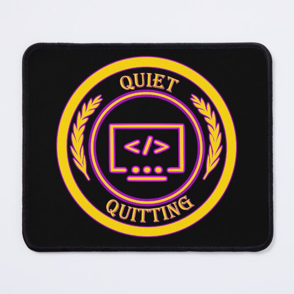 Item preview, Quiet Quitting But I love Coding- Chill Retro Design for T-shirts, iPhone Cases, Stickers and Other Accessories designed and sold by Ridiculam Toga.