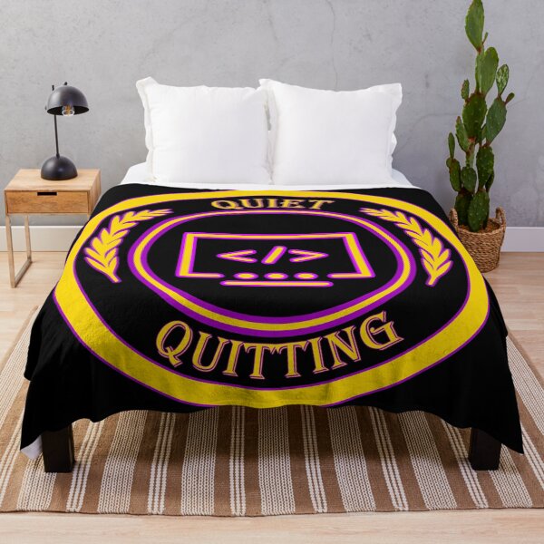 Item preview, Quiet Quitting But I love Coding- Chill Retro Design for T-shirts, iPhone Cases, Stickers and Other Accessories designed and sold by Ridiculam Toga.