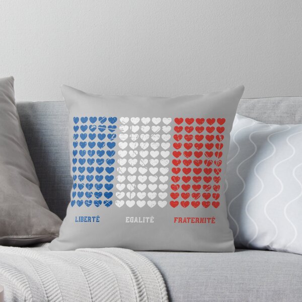 Item preview, Liberte, Egalite, Fraternite - Vive La France Motto Hearts designed and sold by augenpulver.