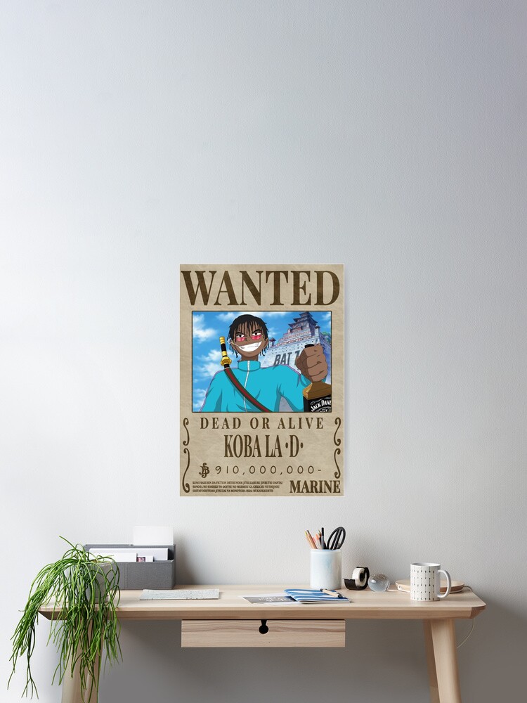 Thumbnail 2 of 3, Poster, KOBA LAD WANTED designed and sold by RAPORI.