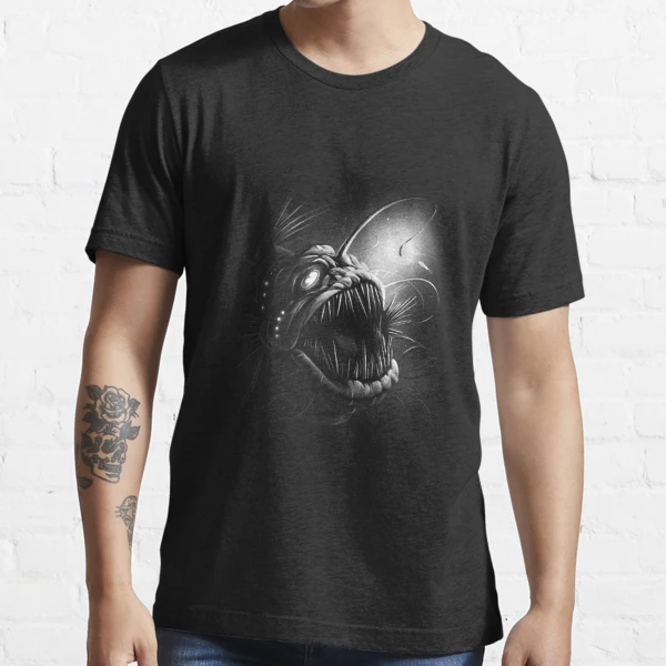 Fish More Worry Less Fisherman Fishing Essential T-Shirt | Redbubble