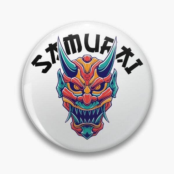 Item preview, Japanese samurai mask mecha robot style designed and sold by TwentyOneStd.