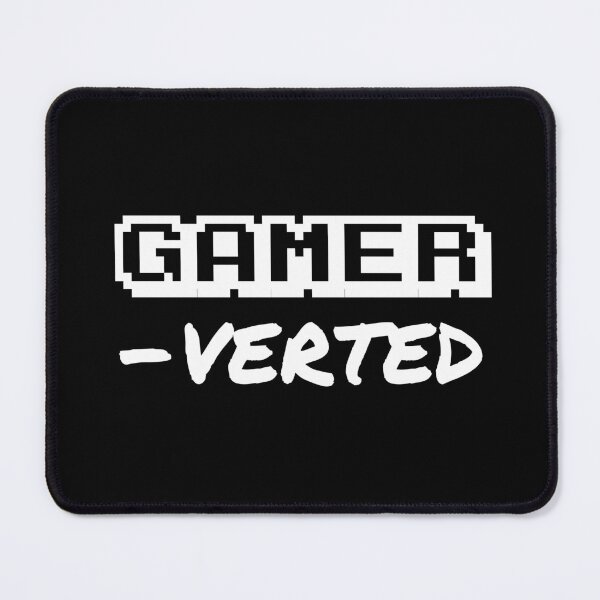 Item preview, Gamer-verted - Antisocial Gamer Design (White Text) designed and sold by Bowenporium :).
