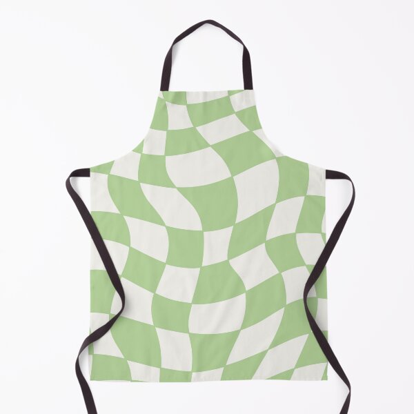Item preview, Light Green Groovy Distorted Wave Checker Grid designed and sold by Elijah T.