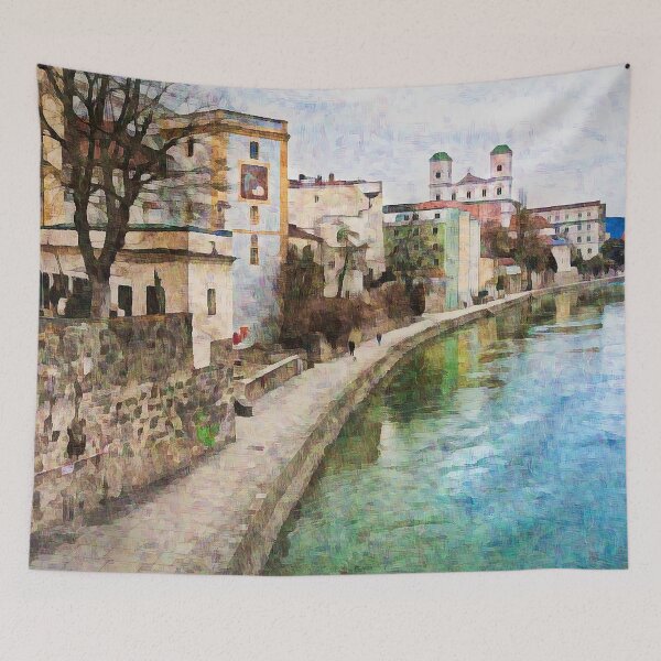 Item preview, Danube River in Passau, Germany designed and sold by Travelways.