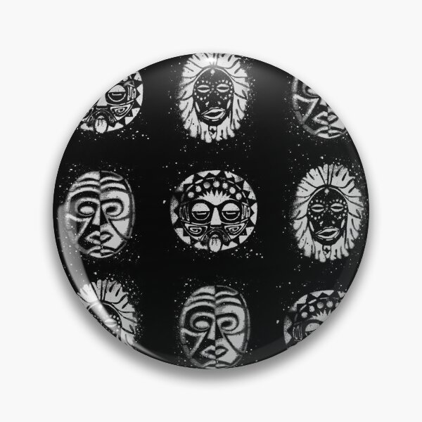 Item preview, Grey ancient witchdoctor masks designed and sold by Anomalypark.