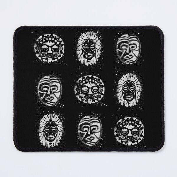 Item preview, Grey ancient witchdoctor masks designed and sold by Anomalypark.