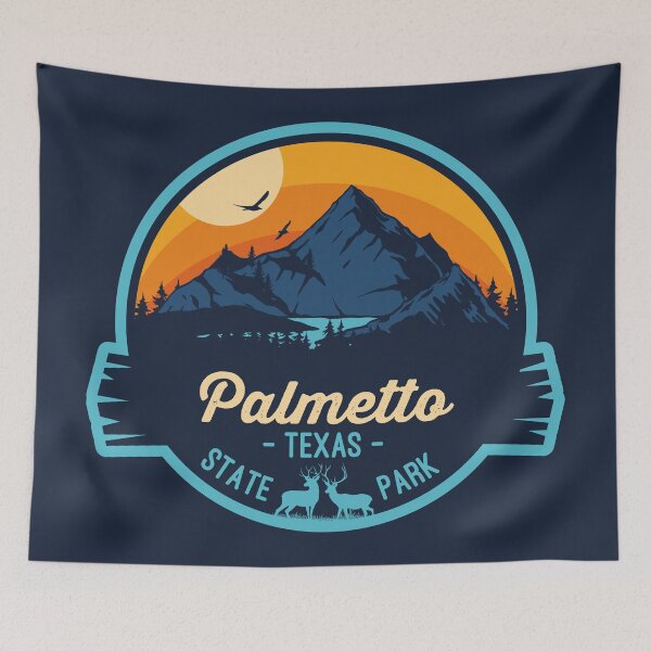 Item preview, Palmetto State Park Texas Vacation TX Souvenir Badge designed and sold by mountainfad.