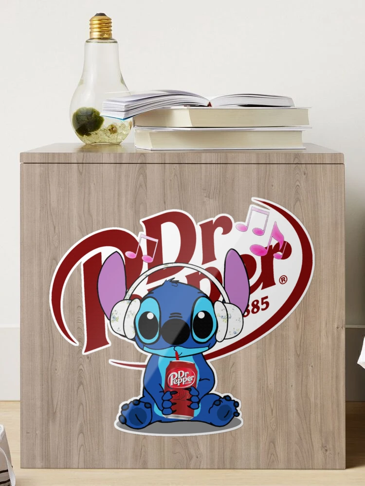 Stitch loves Music And Diet Dr Pepper Tumbler Cup - Lukegear