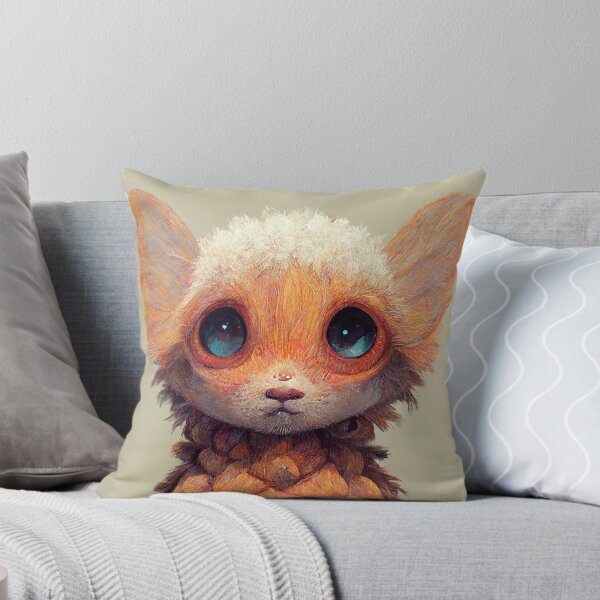 Item preview, Cute Fox Monster #2 designed and sold by PeanutArtCorner.