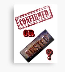 Confirmed or Busted Mythbusters Metal Print