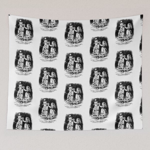 Item preview, Alice in Wonderland and the Queen (white) designed and sold by Madame Memento.