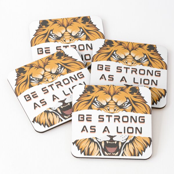 Item preview, Be strong as a lion designed and sold by earth wings.