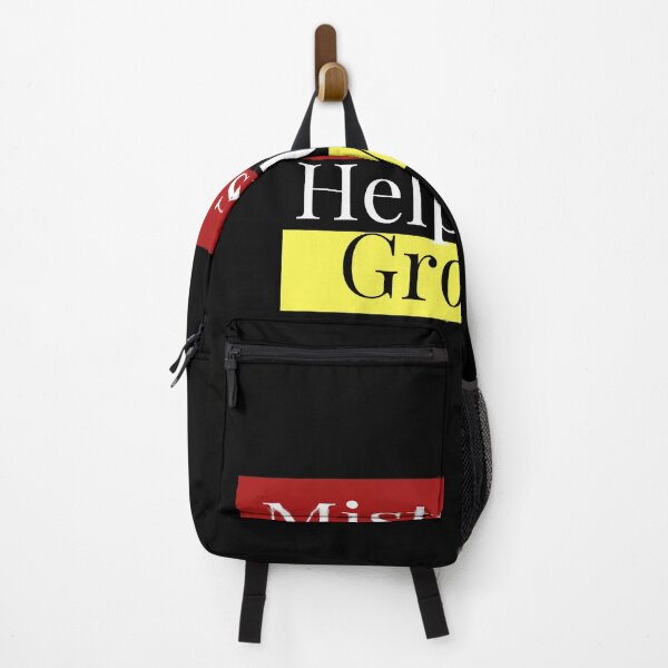 Item preview, Mistakes Help Us Grow design designed and sold by Made4You-Hub.