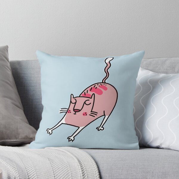 Item preview, Cat stretching  designed and sold by animalsforfun.