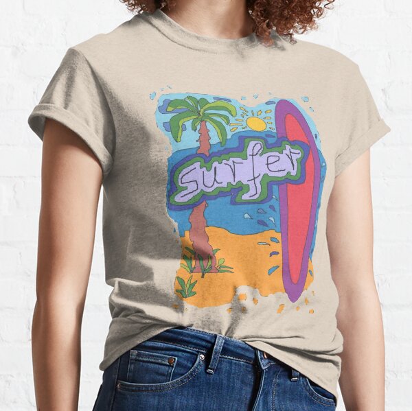 1805 - Surfer Design Classic T-Shirt