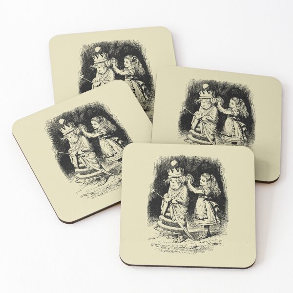 Item preview, Alice in Wonderland and the Queen (cream) designed and sold by Madame Memento.